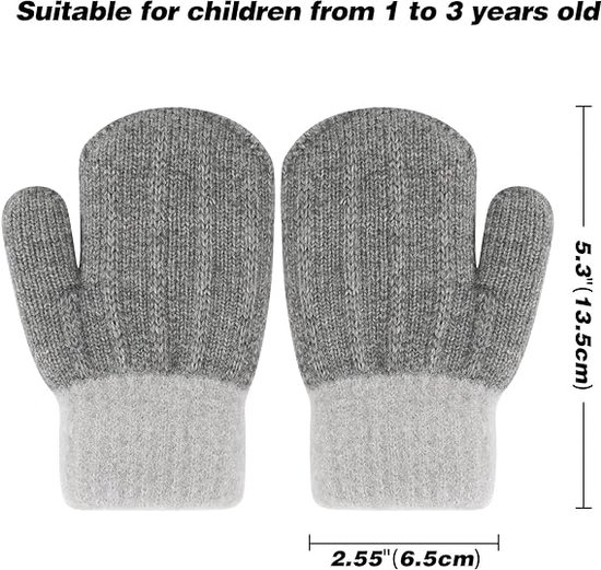 QKURT 12 paar magische handschoenen voor kinderen, winter volledige vingers stretch handschoenen thermische winter handschoenen voor jongens meisjes baby QKURT 12 paar magische handschoenen voor kinderen, winter volledige vingers stretch handschoenen thermische winter handschoenen voor jongens meisjes baby