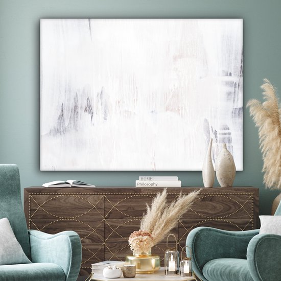 Canvas schilderij 160x120 cm - Wanddecoratie Acrylverf - Verf - Design - Muurdecoratie woonkamer - Slaapkamer decoratie - Kamer accessoires - Schilderijen op canvas
