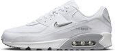 Nike Air Max 90 - Herenschoenen - wit-licht grijs - maat 44