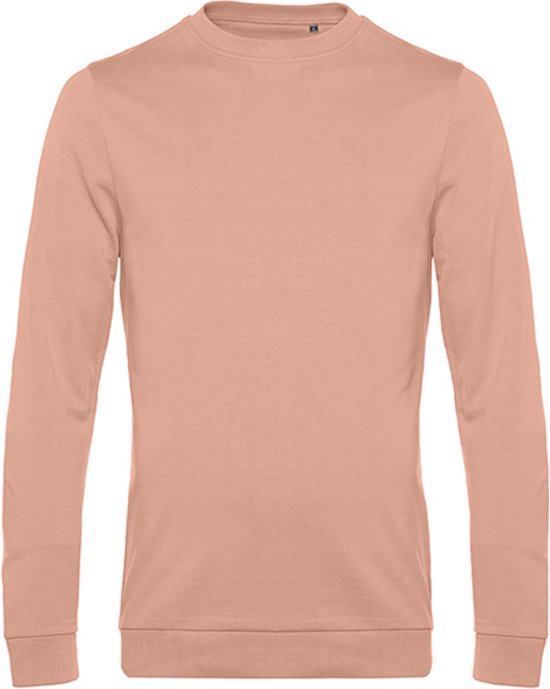 2-Pack Sweater 'French Terry' B&C Collectie maat L Nude/Naturel