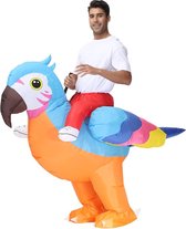 Papegaai-kostuum voor volwassenen, opblaasbare papegaaien, kostuum, opblaasbaar, Halloween kostuums voor volwassenen