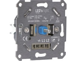 Universele LED Dimmer 2-250W – Geschikt voor alle dimbare lampen – Fase afsnijding - Dimmers