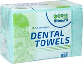 Merbach dental towel groen, 4 x 125 stuks