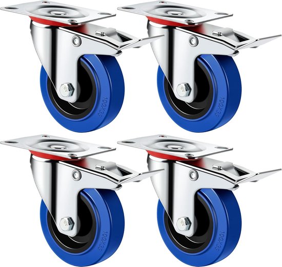 Miafamily Transportwielen, industriële zware wielen, zwenkwielen met