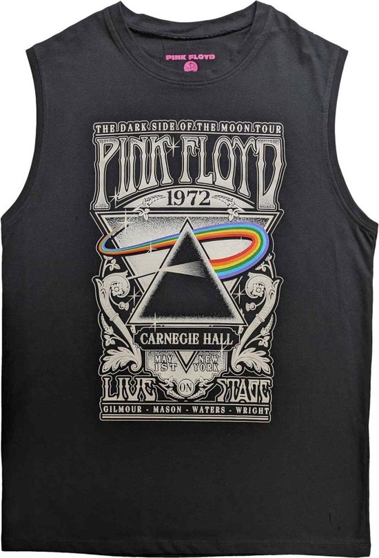 Pink Floyd Carnegie Hall Poster Autorisé T-shirt Hommes