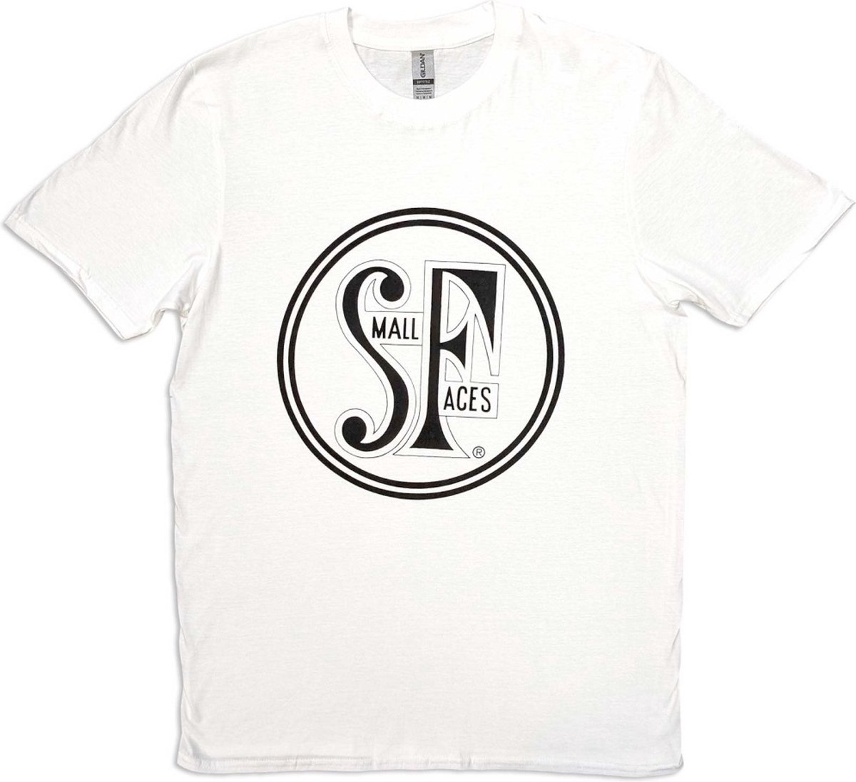 Small Faces - Logo Heren T-shirt - S - Wit