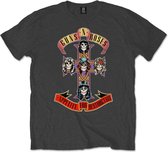 Guns N' Roses - Appetite for Destruction Kinder T-shirt - Kids tm 12 jaar - Zwart