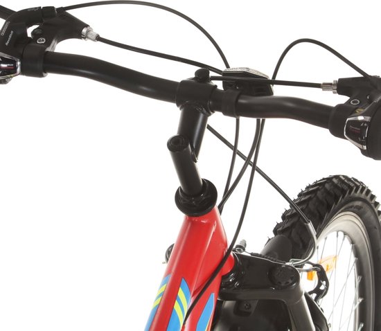 Foto: Vidaxl mountainbike 21 versnellingen 26 inch wielen 49 cm rood