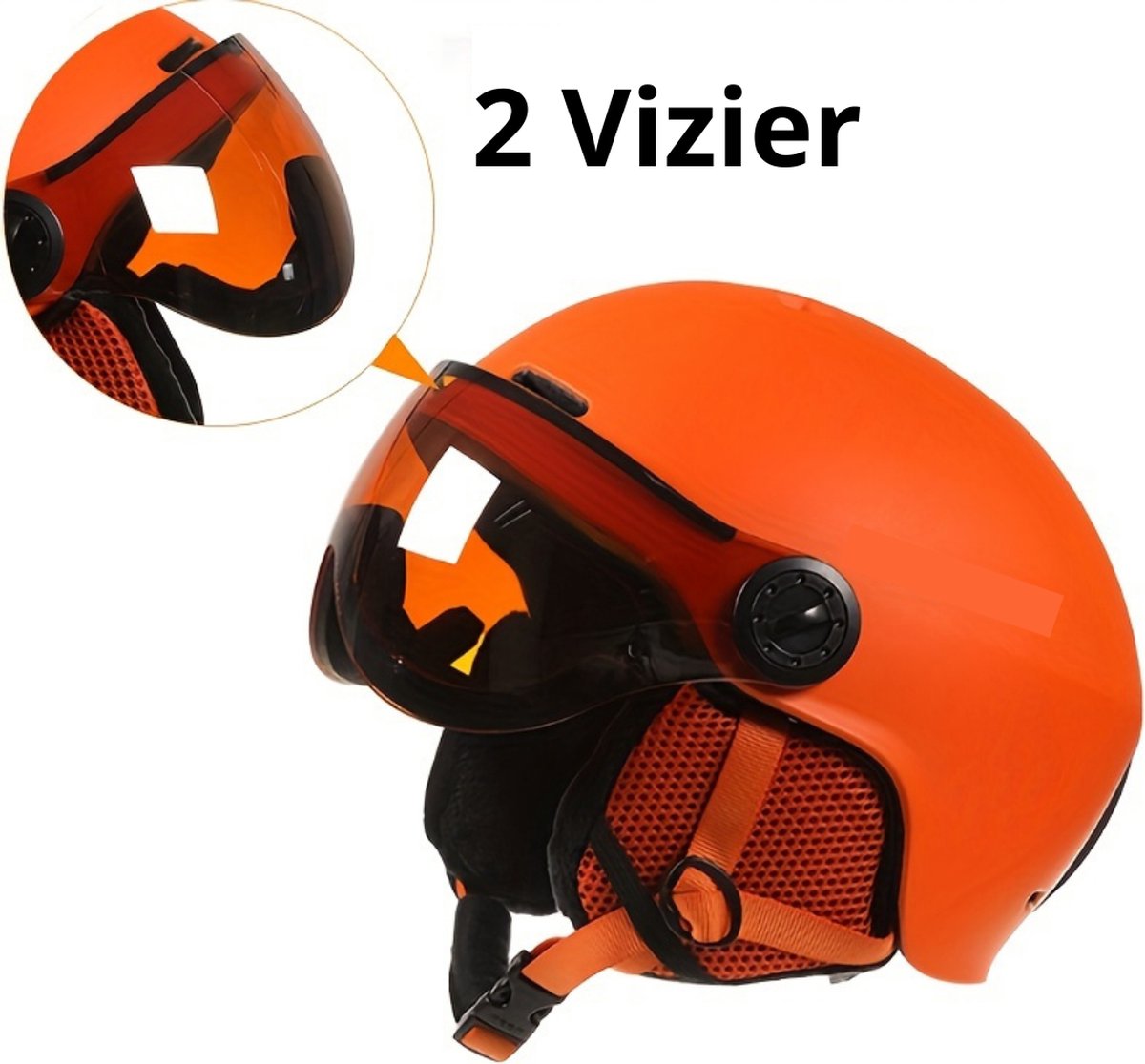 Kask Skihelm met Vizier Heren of Dames kopen