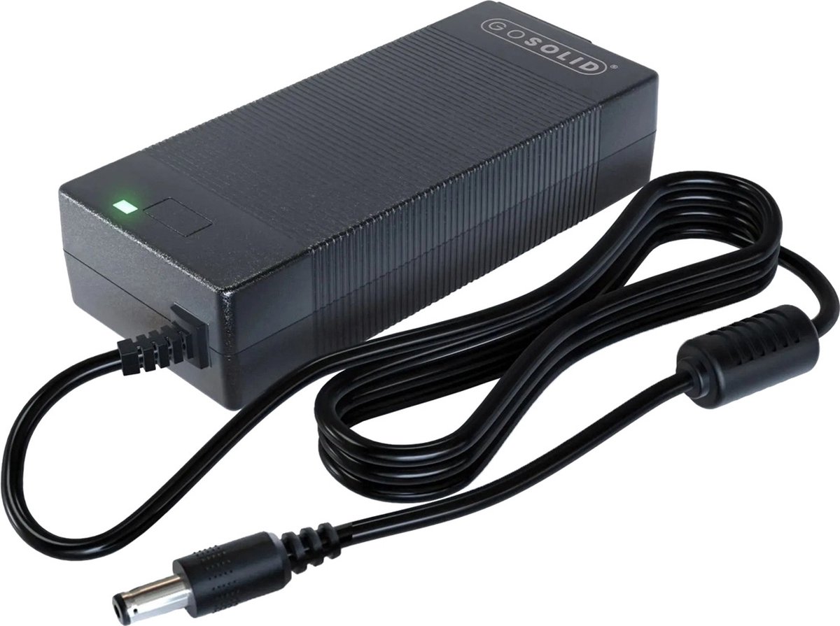 GO SOLID! ® Oplader geschikt voor Bluewheel BXB55 elektrische vouwfiets