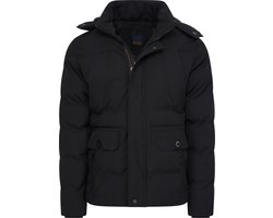 Mario Russo Ranger Jacket - Jas Heren - Winterjas Heren - Waterafstotend - Winddicht - Zwart - XL