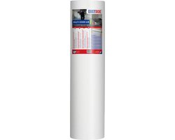 Multi Cover Air Plus - 100cm x 25m - Licht ademend - Zelfklevend afdekvlies - Afdekfolie - Vloer bescherming - Trap bescherming - Klussen - Schilderen - Stucadoor - schilderwerk - Houten vloer