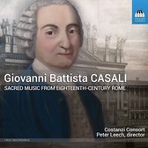 Costanzi Consort, Peter Leech - Casali: Sacred Music From Eighteenth-Century Rome (CD)