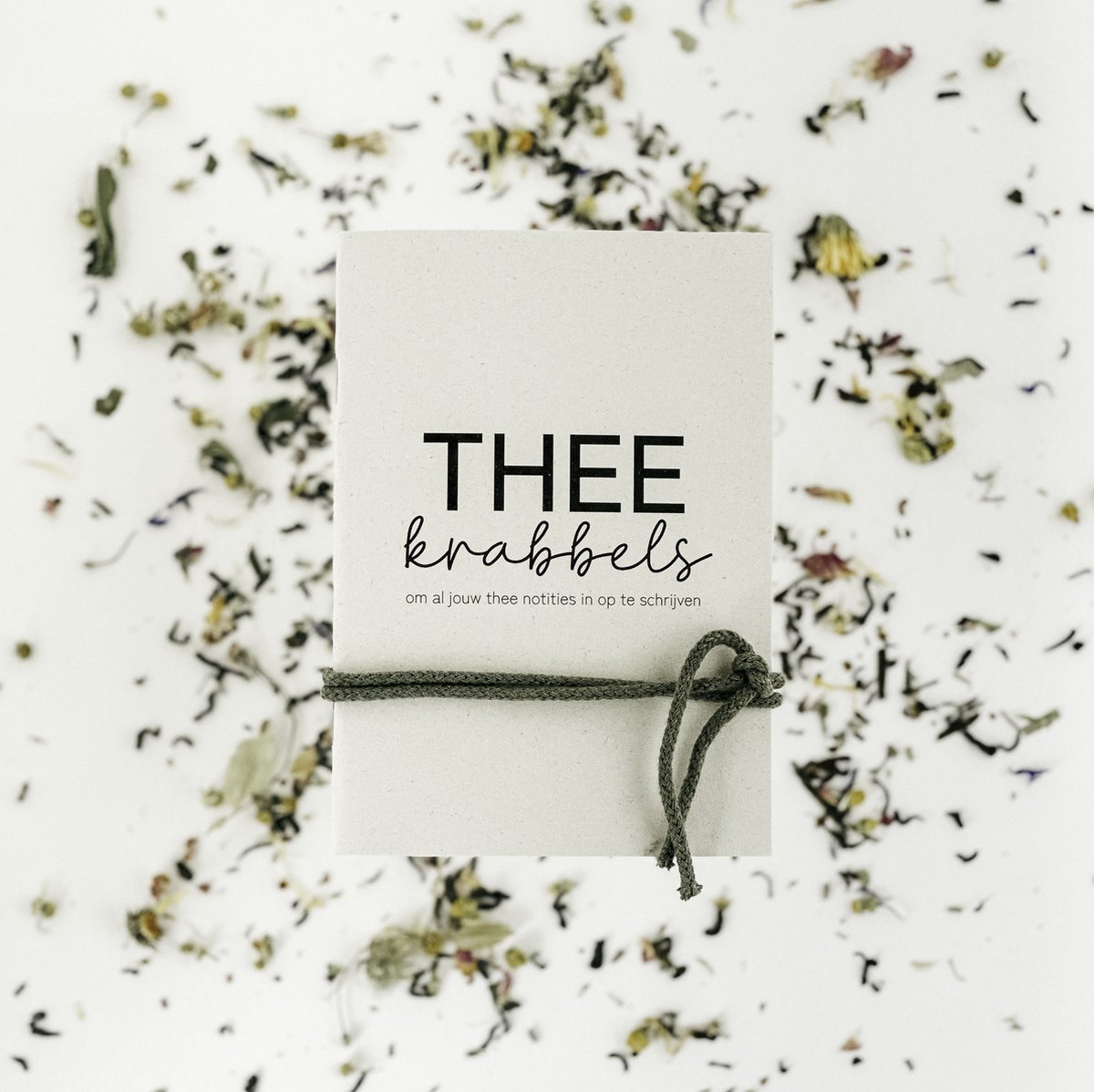 Krabbelboekjes - Theekrabbels - Invulboekje voor theeliefhebber - Thee cadeau