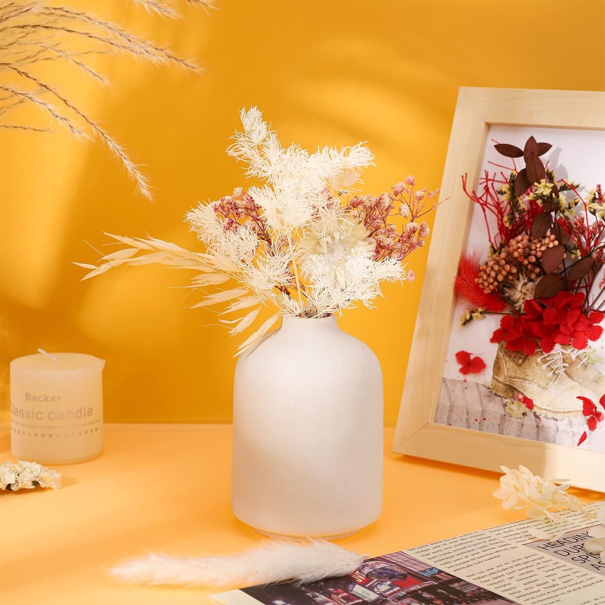 104/94 Stuks Gedroogde Bloemen Natuurlijke Plant Geperste Bloem Epoxyhars Vullen Doe-Het-Zelf Maken Kunst Ambachtelijk Dagboek Decor Handgemaakt Hars Materiaal  15