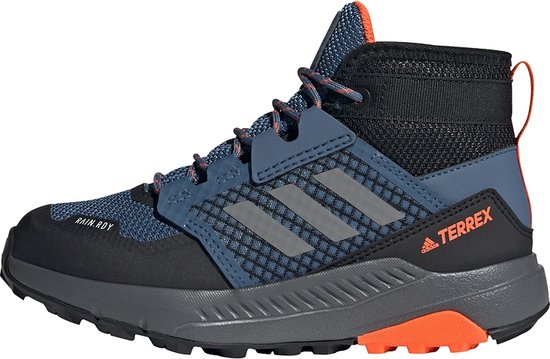 adidas TERREX Terrex Trailmaker Mid RAIN.RDY Hiking Schoenen - Kinderen -  Blauw- 36 | bol