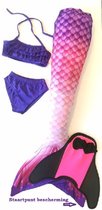 Zeemeermin staart set| Mermaid staart, Bikiniset en Monovin | Sweetheart maat 120 | Nieuw model 2024!