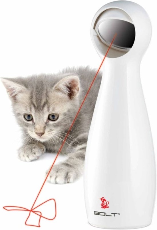 Jouet pour Chat : Pointeur laser automatique avec 3 Vitesses, Tout pour  l'animal