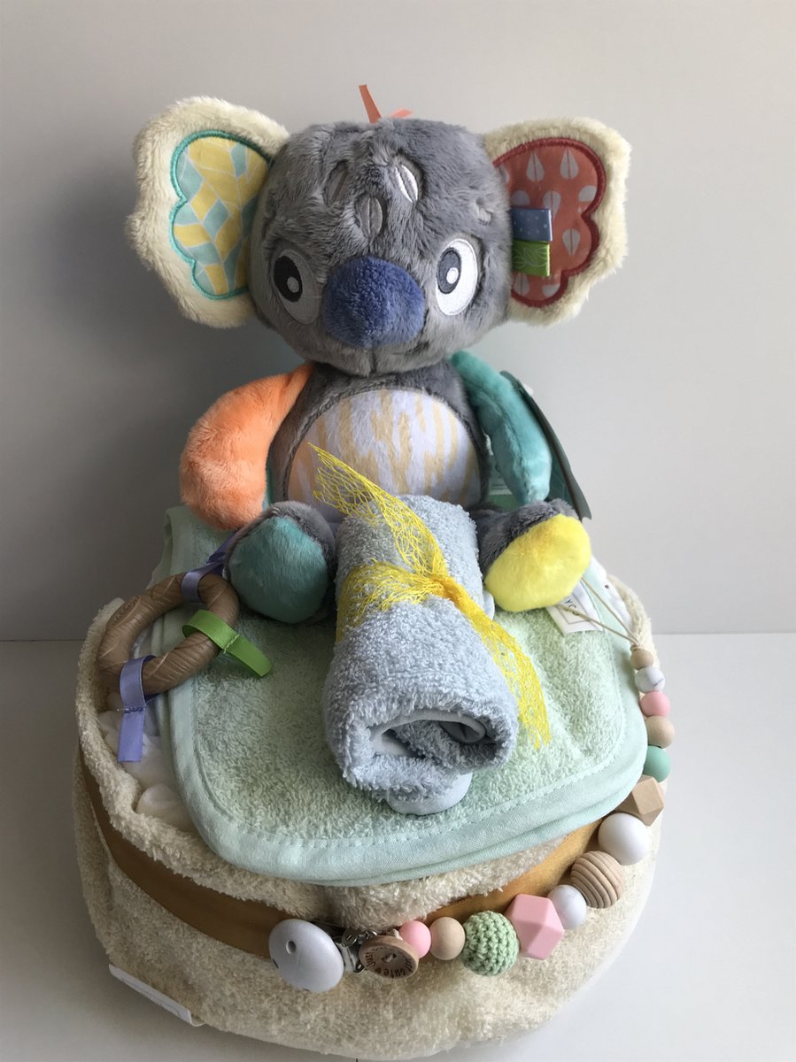 Goedkoopste Geboortegeschenk / geboorte cadeau / babyborrel /Luiertaart koala
