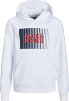 JACK&JONES JUNIOR JJECORP LOGO SWEAT HOOD PLAY NOOS JNR Jongens Trui - Maat 140