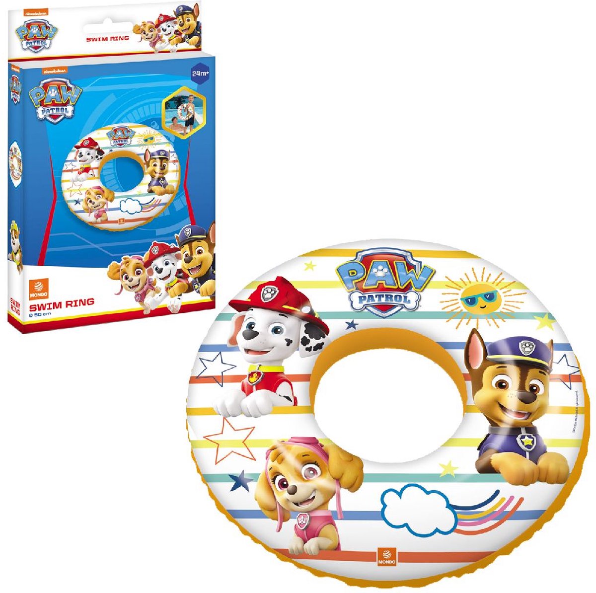 Bol.com PAW Patrol - Opblaasband - Zwemring - 50cm aanbieding