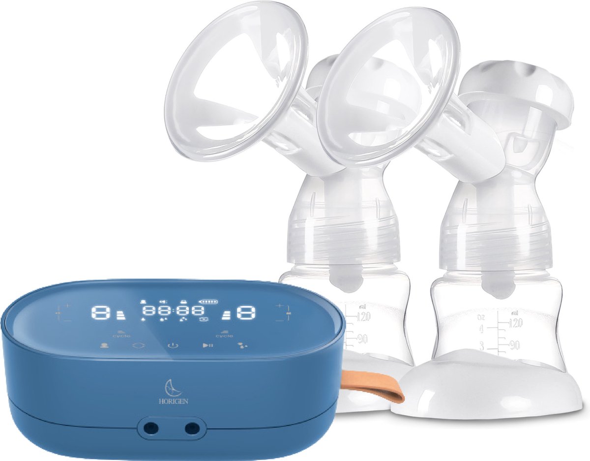 Goedkoopste Horigen Elody dubbelzijdige elektrische borstkolf met 3D Compressie kolfsets