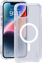 SoSkild iPhone 15 Hoesje MagSafe - Defend Heavy Impact Case - Doorzichtig Magnetisch Magsafe Hoesje - Transparant