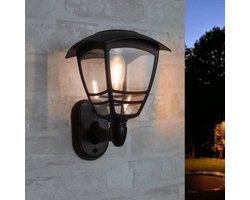 Solar wandlamp buiten 'Prickle' - Set van 2 - Warm wit licht - Tuinverlichting op zonne-energie geschikt voor schutting - Zwart Solar wandlamp buiten 'Prickle' - Set van 2 - Warm wit licht - Tuinverlichting op zonne-energie geschikt voor schutting - Zwart