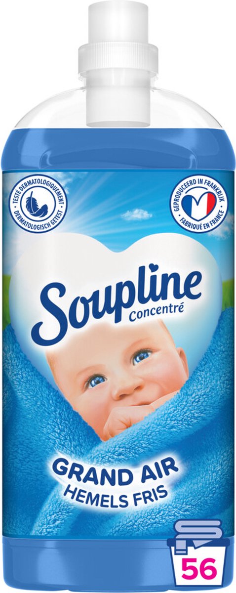 Goedkoopste Soupline Hemels Fris Geconcentreerde Wasverzachter 12 x 52 wasbeurten - Voordeelverpakking