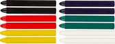Neo Tools Technisch Vetkrijt Diverse Kleuren 12 x 120 mm 12 stuks