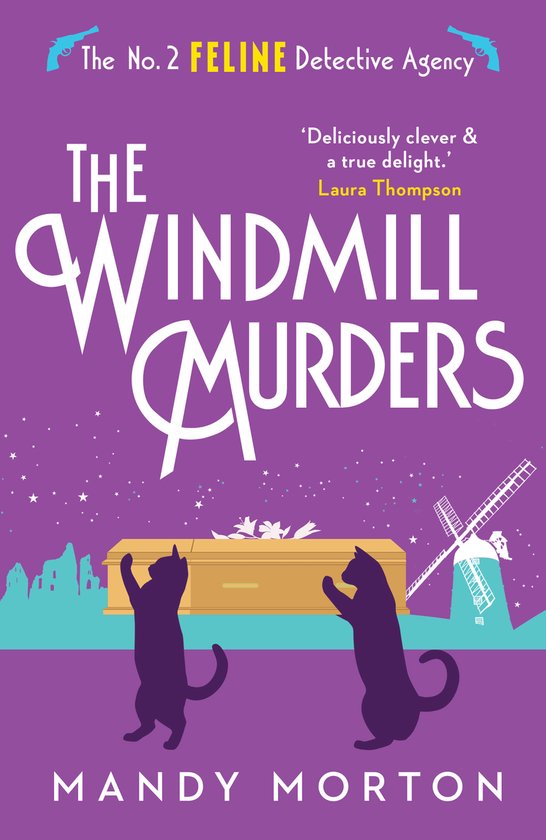 The No. 2 Feline Detective Agency-The Windmill Murders - cover