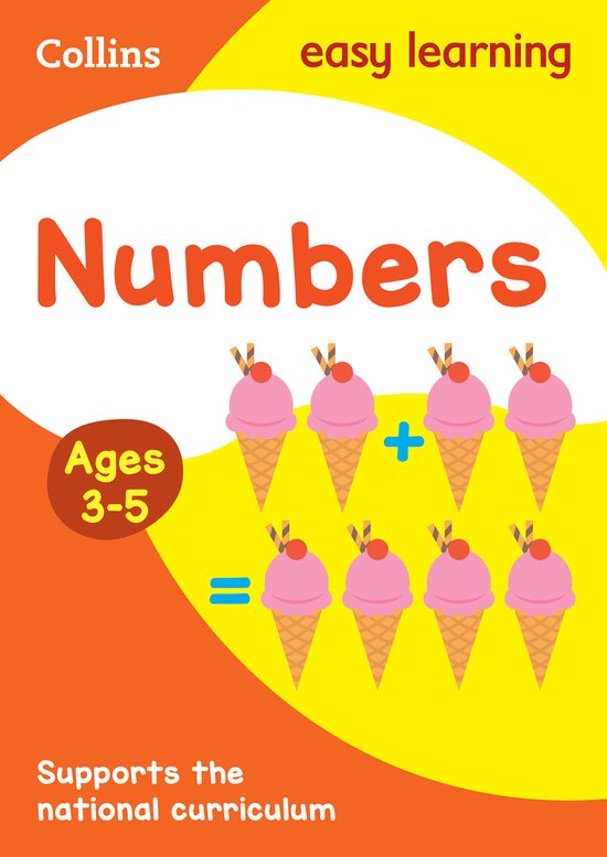Collin Easy Learn Preschool Numbers 3 5, Collins Uk | 9780008151546 ...