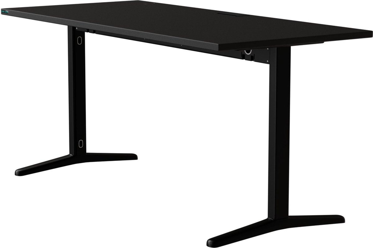 GAME HERO® Maven X1 Gaming Bureau - Met LED Verlichting - 139 x 68 cm - Zwart