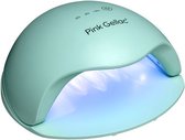 Pink Gellac | Lampe LED Pro - Sèche-ongles pour vernis gel - Vert clair - Avec minuterie