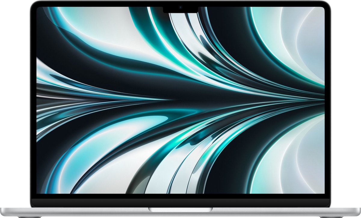 Apple MacBook Air MacBookAir M2 Notebook 34,5 cm (13.6) Apple M 8 GB 256 GB SSD Wi-Fi 6 (802.11ax) macOS Monterey Zilver
