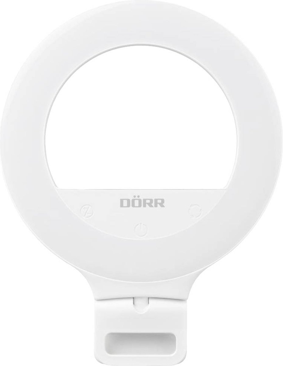 DÖRR Business LED Selfie Ringlicht SLR-13 LED-ringlamp Aantal LEDs: 80 Bi-Color