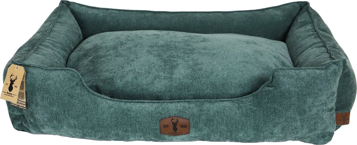 Boony est 1941 premium divan orthop. Emerald green 100x78x27cm