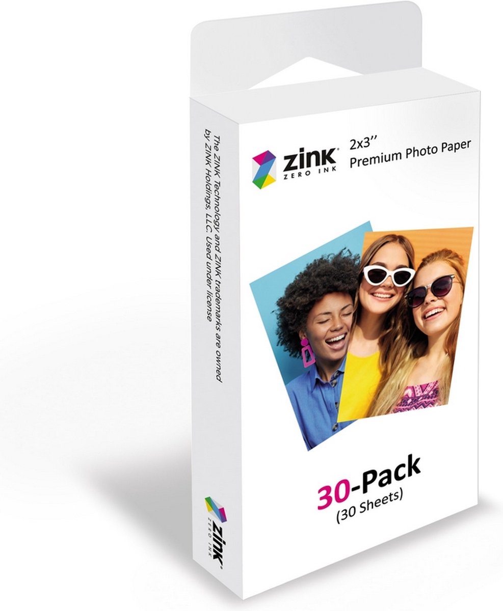 Agfa Photo Pack de 30 Papiers Zink - 3x10 Photos 75 x 50mm