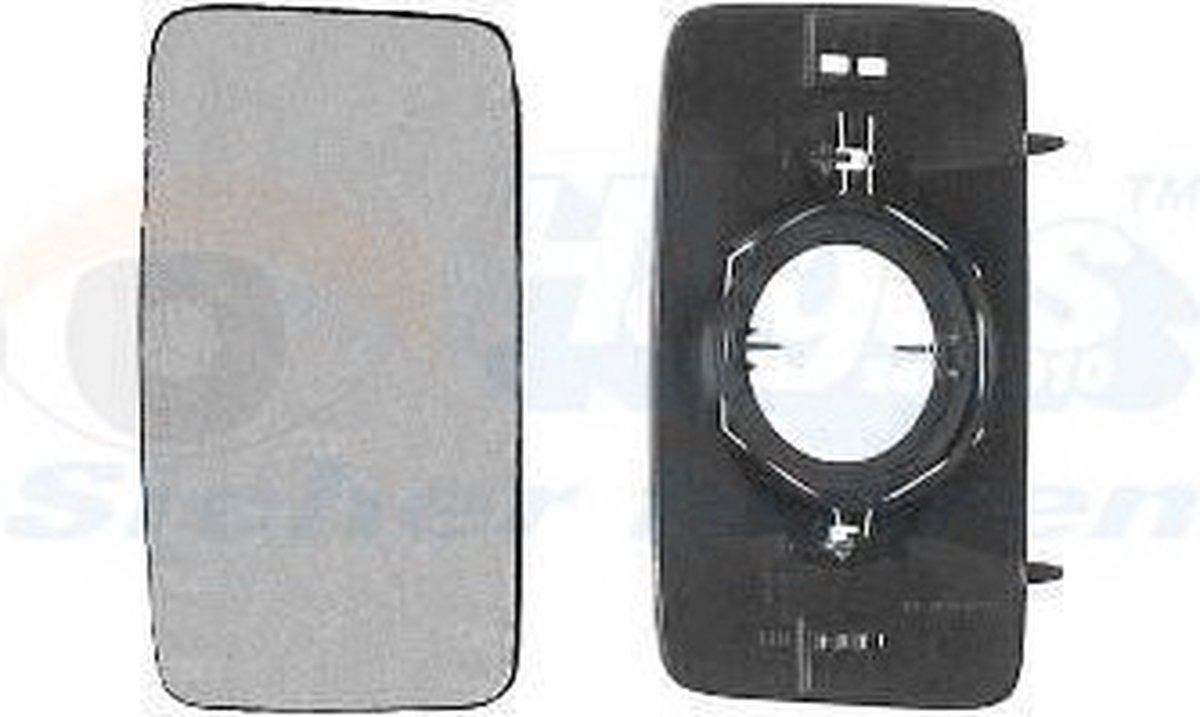 VanWezel 1745830 - Miroir de rétroviseur droit ou gaucheroit pour Citroen C25 de 1991 à 1994
