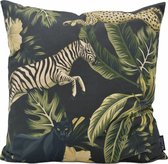 Wild Jungle #2 Kussenhoes | Velvet/Polyester | 45 x 45 cm