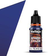 Vallejo 72412 Xpress Color - Storm Blue - Acryl - 18ml Verf flesje