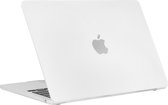 Mobigear - Laptophoes geschikt voor Apple MacBook Air 15 Inch (2023-2024) Hoes Hardshell Laptopcover MacBook Case | Mobigear Dotted | Doorzichtig Hoesje MacBook Air 15 Inch (2023-2024) - Transparant - Model A2941