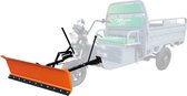 Bromfiets driewieler elektrische, Tuk Tuk Cargo 500 met sneeuwblad