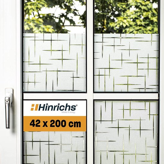 Simple Fix Statische Raamfolie Matglas 90x200cm
