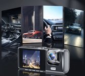 ClearChoice Dashcam - FULL HD nachtvisie - 1080P - 3 camera's - 32 GB - Senor - 170 graden - wijdhoeklens