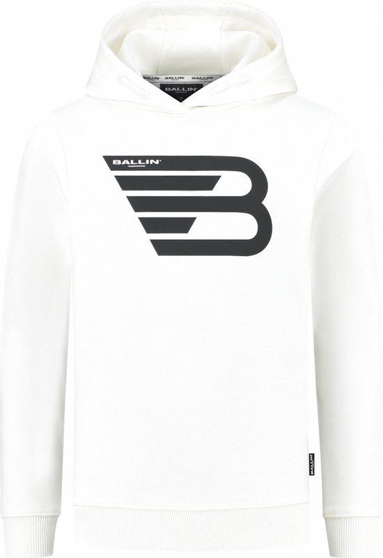Ballin Amsterdam Trui 17306 Jongens Trui Off White Maat 176 bol