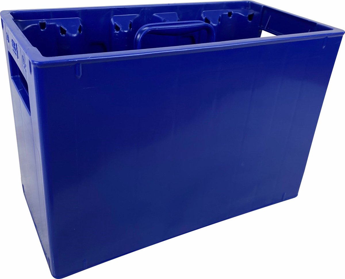 Bidonkrat blauw - Bidonhouder