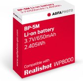 Agfa Photo - Batterie Li-ion BL-5B 3.7V / 700mAh 2.59Wh - Conçue pour le Compact Agfa Photo DC8200