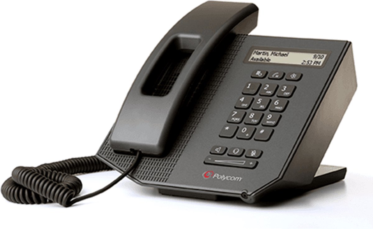 Polycom CX300 - VoIP telefoon - Zwart