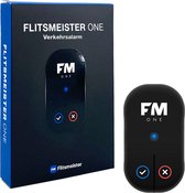 Flitsmeister ONE - Compacte Waarschuwingsmelder voor Flitsers en Verkeerssituaties - Werkt icm Flitsmeister App - Voor Auto en Motor